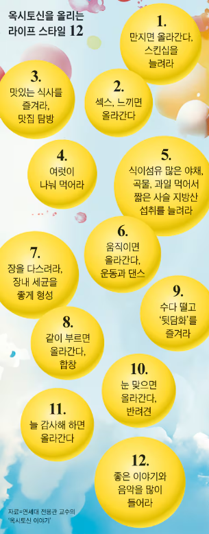 옥시토신을 올리는 라이프스타일12    /조선일보